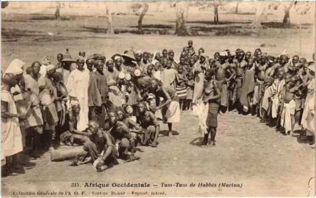 CPA AK SENEGAL - Fortier 315 - Afrique Occidentale - Tam-Tam de Habbés (84837)