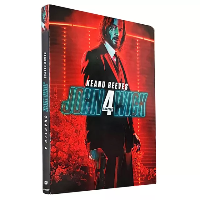 American Edition John Wick Chapter 4(Dvd, 2023) A Discs Brand New