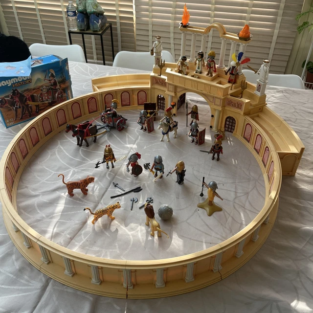 Catena Playmobil Romani 10 Cm Nera: Usata Per Connettere Pezzi
