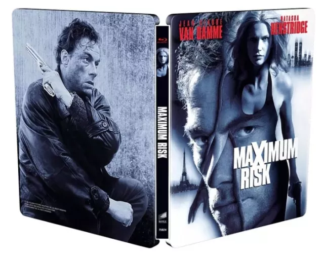 JCVD Van Damme *MAXIMUM RISK* Uncut BD Blu-ray Limited Steelbook 2.40:1 + 1.33:1 3