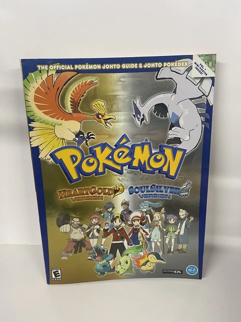 POKÉMON HEARTGOLD SOULSILVER Version The Official Johto Guide and Pokedex Vol 1 $39.95 - PicClick AU