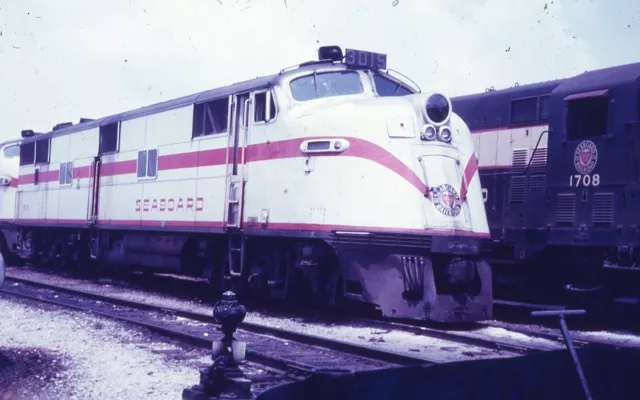 Duplicate Train Slide Seaboard  Air E-6 #3015 Richmond Virginia