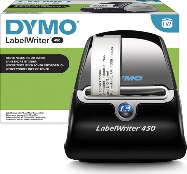 DYMO LABELWRITER 450 TURBO Label Printer BRAND NEW - STILL FACTORY SEALED!!