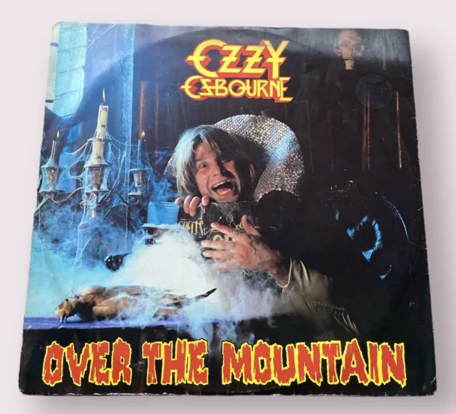 Ozzy Osbourne - Over The Mountain 1981 Jet Records 12 inch vinyl single