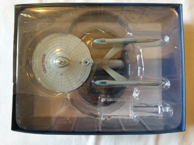 Eaglemoss Nave Star Trek USS Enterprise NCC-1701-E | Colección Oficial Con Revista Y Caja De Lino | Regalo Para Fans