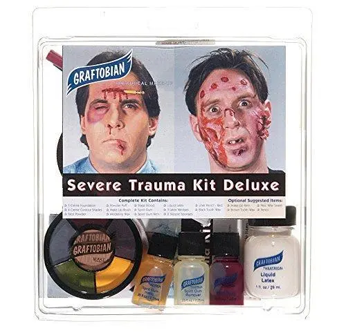 Graftobian Deluxe Severe Trauma Special FX Makeup Kit