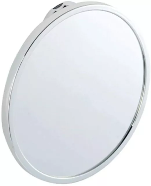 Croydex Stick 'N' Lock Anti Fog Bathroom Suction Shaving Mirror