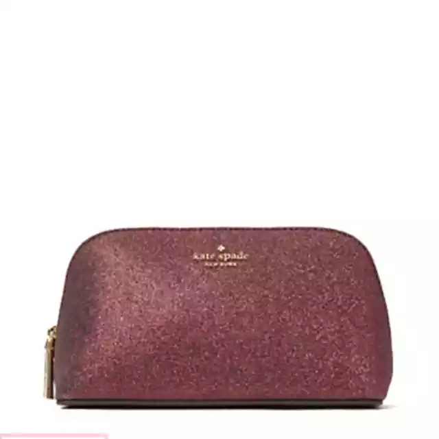 Kate Spade Shimmy Glitter Cosmetic Case