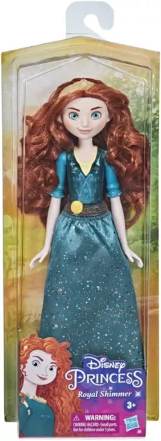 Disney Princess Royal Shimmer Merida Doll, Fashion Doll with Skirt and Accessori