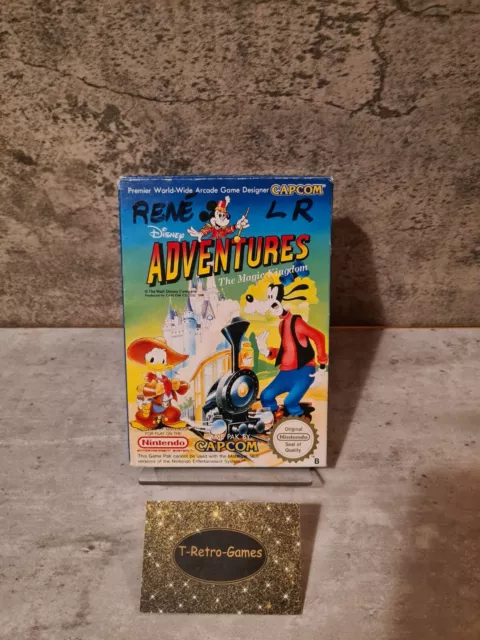 NES Disney Adventures in The Magic Kingdom mit OVP und Anleitung SCN