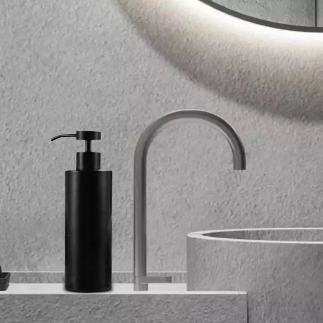Black Soap Dispenser Empty Bathroom Accessories Washroom Hand Soap Dispenser