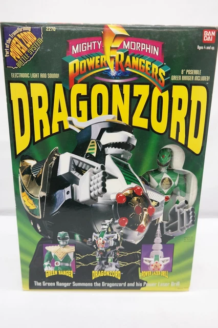 Funko - Figurine Power Ranger - Dragonzord Green Oversided Exclu Pop 15cm - 0889698151771