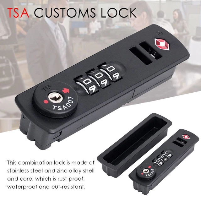 TSA Customs Lock Safely Code Lock 3 Digit Combination Lock TSA21123