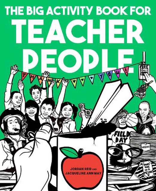 The Big Activity Book for Teacher People by Jordan Reid (English) Paperback Book