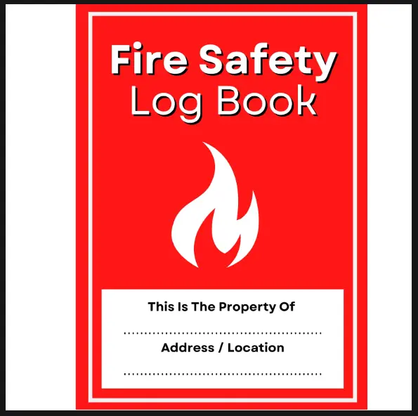 Fire Safety Log Book A4 Alarm Inspection And Testing Log – Health And Safety ...