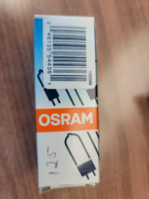 Bombilla halógena de un solo extremo OSRAM GCA 125w 120v G5.3 NAED 54436 QTY 1