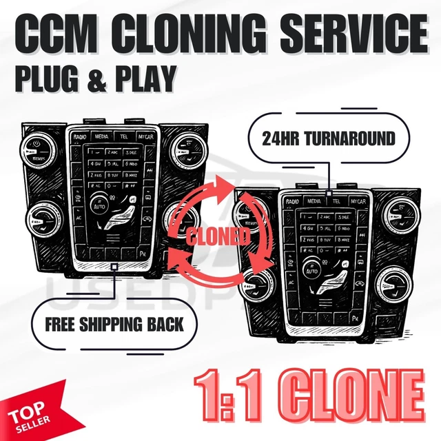 📍 CLONING SERVICE Ccm Climate Control Module Volvo S60 S80 V60 Xc60 ...