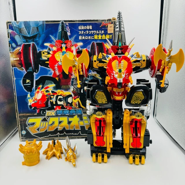 Figurine Power Rangers Dino Thunder - Abaranger DX Max Oja Megazord Bandai - Occasion Testée