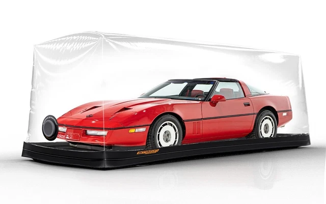 Housse De Voiture Sur Mesure Chevrolet Corvette C4 à C7 (1997-2019) - Protection Extérieure Grise