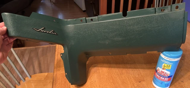 1971 1972 1973 74 AMC AMX Javelin Dash Trim Molding and RT side lower dash panel