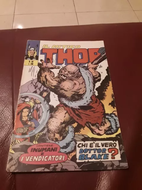 Il Mitico Thor Ed. Corno 58 Del 1973 In Condizioni Buone  No Resa