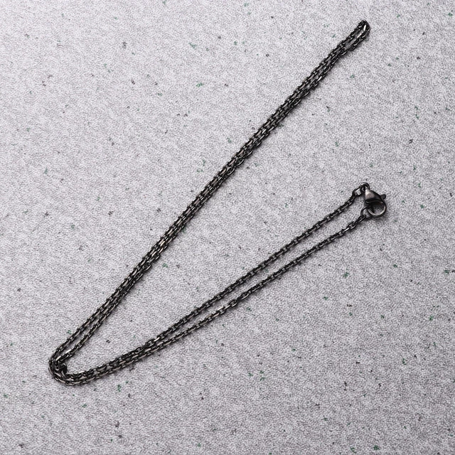 5 pz collana in lega da donna metallo ciondolo catene gioielli
