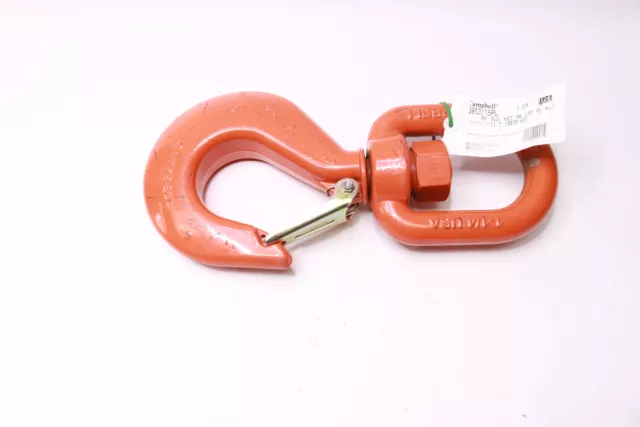 Apex Tool Group Latched Swivel Hoist Hook Red 1014 Series 3953115PL