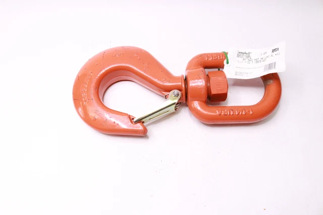 Apex Tool Group Latched Swivel Hoist Hook Red 1014 Series 3953115PL