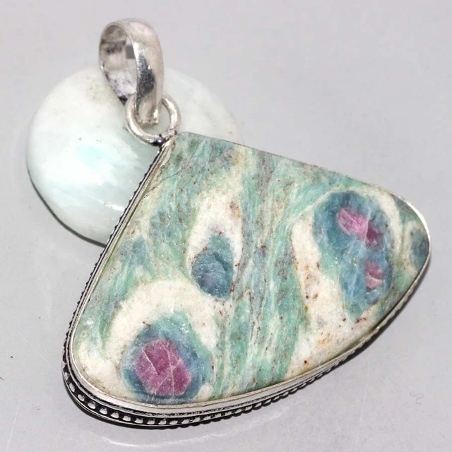 Grosse bague cabochon calcédoine bleue argent et marcassites art déco