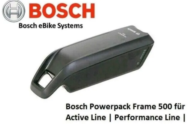 Bosch PowerPack 500 Performance 36V 500Wh batteria telaio bici 3/2021 + test 94%