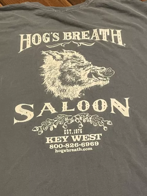 Hog’s Breath Saloon Key West, T -Shirt, XL, A25-495 Hog’s Breath Saloon Key West, T -Shirt, XL, A25-495