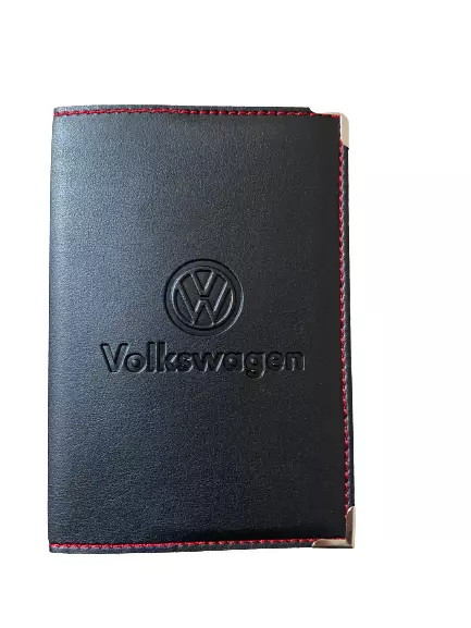 ETUI CARTE GRISE Volkswagen Polo Golf Surpiqure rouge Neuf EUR 19,89 -  PicClick FR