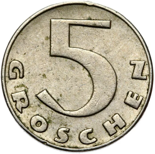 Austria Austria - First Republic - Coin - 5 Groschen 1936 Vienna - CONSERVATION!