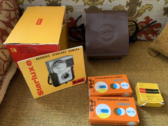 Kodak brownie starluxe appareil photo argentique vintage