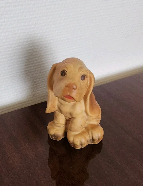 Jouet Pouet-Pouet Chien Vintage - Rubbertoys - Caoutchouc - Très Bon état