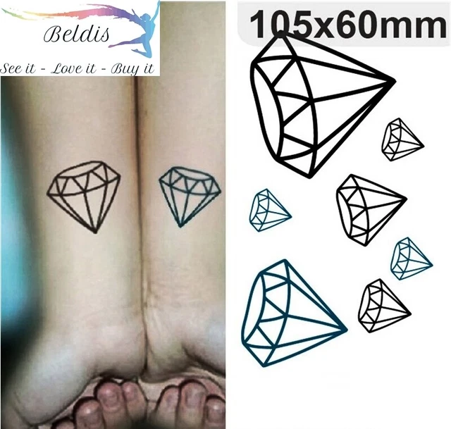 Tatuaggio Temporaneo Amore Battito Cardiaco (Set Di 3) - Italia - Foto 9