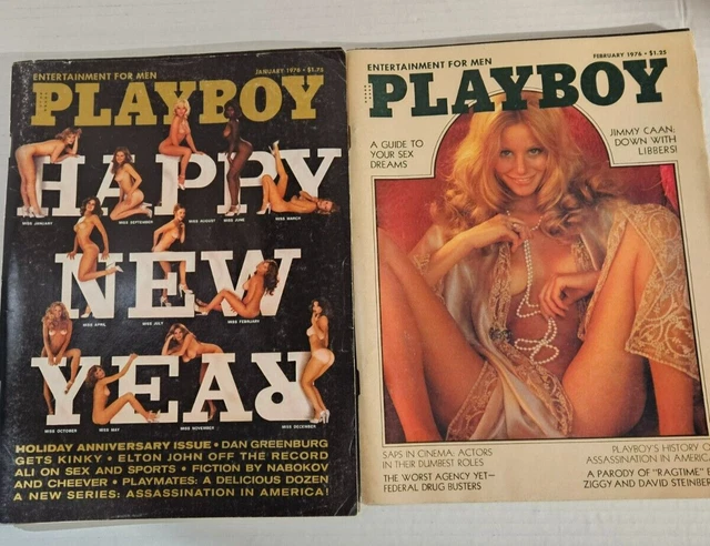 Lot Magazine CLASSIC VINTAGE PLAYBOY Magazine - Lot of 10- 1976 $89.88 - PicClick CA