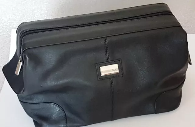 Bolsa de cultivo de cuero 3 compartimentos interiores nueva sin usar