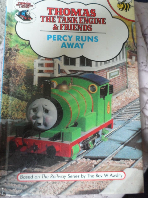 PERCY RUNS AWAY Thomas the Tank Engine & Friends 1990 No 3 The Rev W ...
