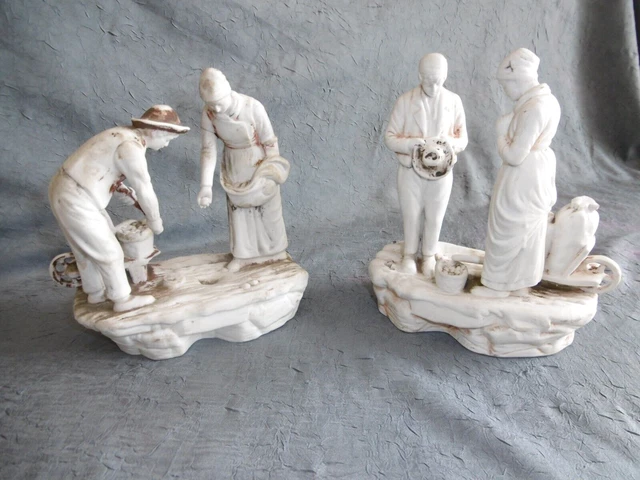 Biscuits Platre Anciens Angelus Et Semailles