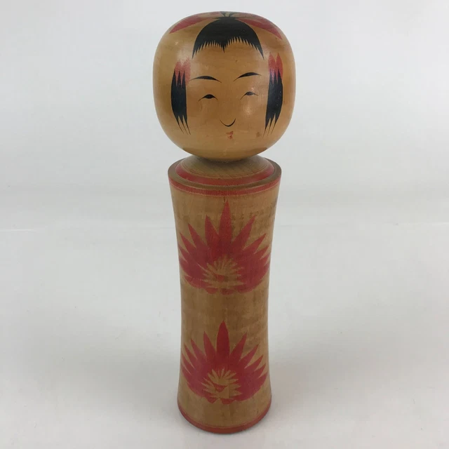Japanese Wooden Kokeshi Doll Vtg Figurine Traditional Craft Toy KF602