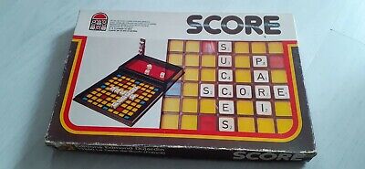 Dujardin Jeu de société SCORE Edmond Dujardin complet vintage Mots Croisés 