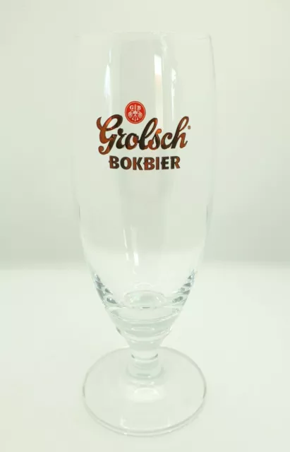 Grolsch Bokbier Dutch beer glass - 300ml (Brand New)