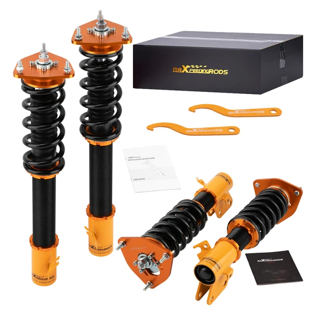 STREET COILOVER SHOCK Strut Kit For Subaru Impreza WRX 02-07 STI GDB ...