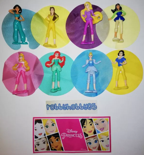 Serie Complete Disney Princess (Vv367 - Vv417) Avec 8 Bpz Kinder Surprise 2020