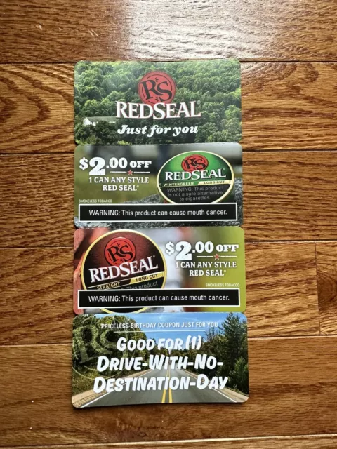 2 RedSeal red seal Coupons Save $4 total  Exp. 5/31/2024