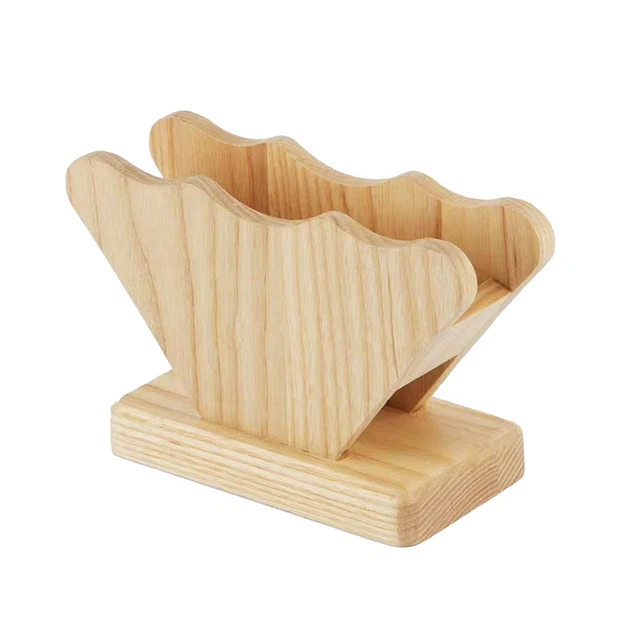 Kolymax Porte-tasses à Café En Bois Massif à 12 Crochets Avec étagère