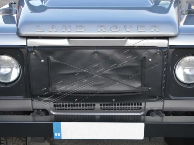 Land Rover Defender 90, 110 & 130 Neu Vorne Kühlergrill Muffabdeckung - Schwarz