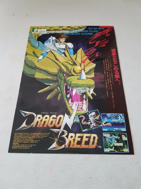 Flyer / Handbill Original Japonais Du Jeu D'Arcade DAEMONBRIDE - Collector - Très Bon État