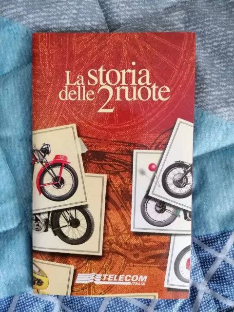 Motociclismo Folder 8 Nuove Schede Telefoniche Telecom La Storia Delle 2 Ruote
